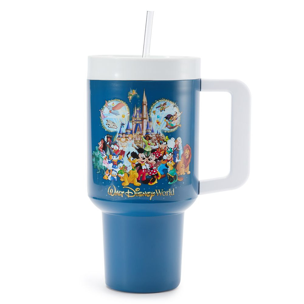 Walt Disney World Storybook 33 oz. Travel Cup with Straw | Disney Store