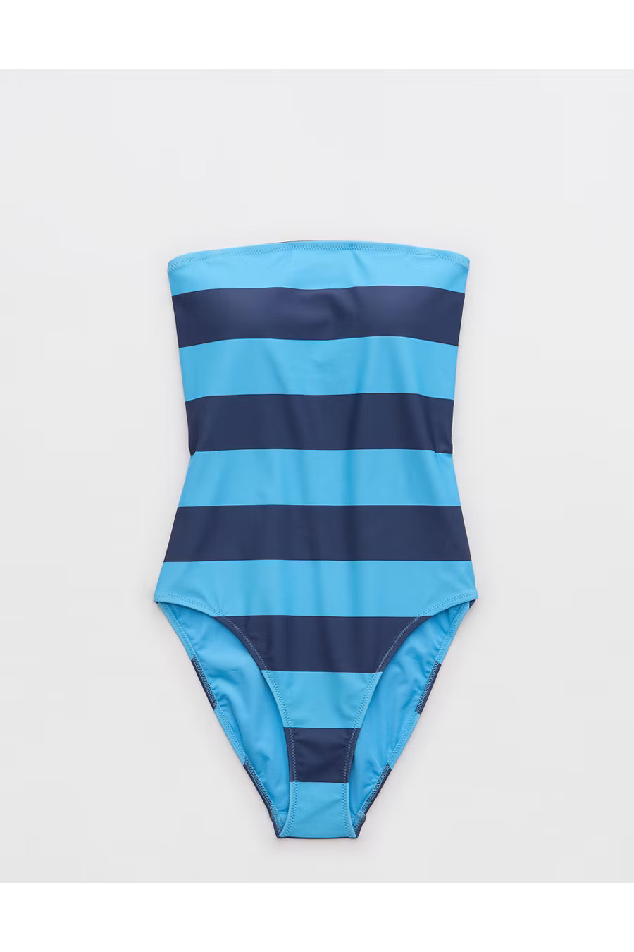 Aerie The Wavemaker One Piece Striped Swimsuit Women's Fresh Bright XS | Aerie