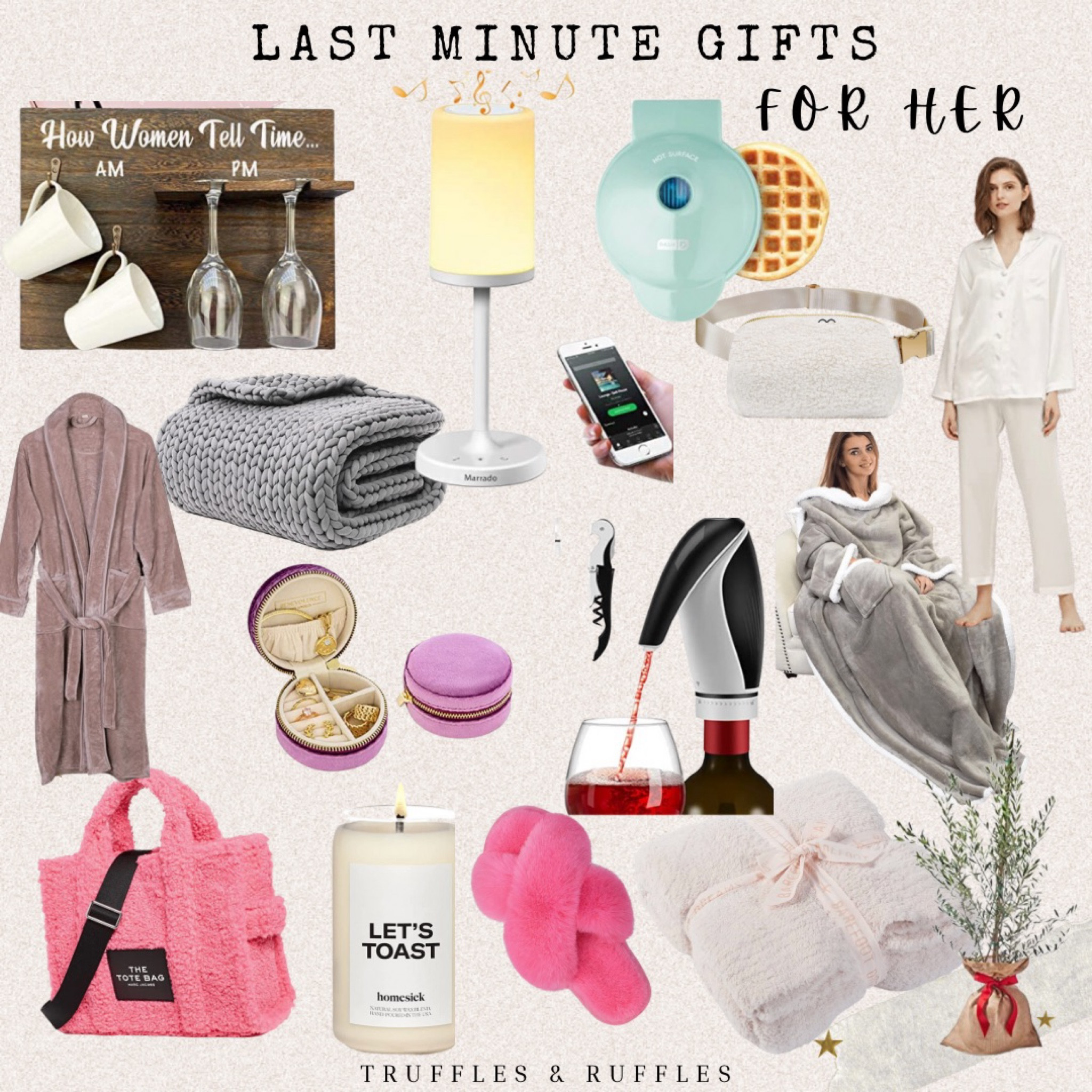 LAST MINUTE GIFTS! For her✨ that will arrive on time for Xmas! 🎄 gifts for her//Christmas gifts//holiday gifts//amazon gifts//last minute gifts//for the guys//gift guide//found it on Amazon//trufflesandruffles_xoxo

#LTKHoliday #LTKSeasonal #LTKGiftGuide