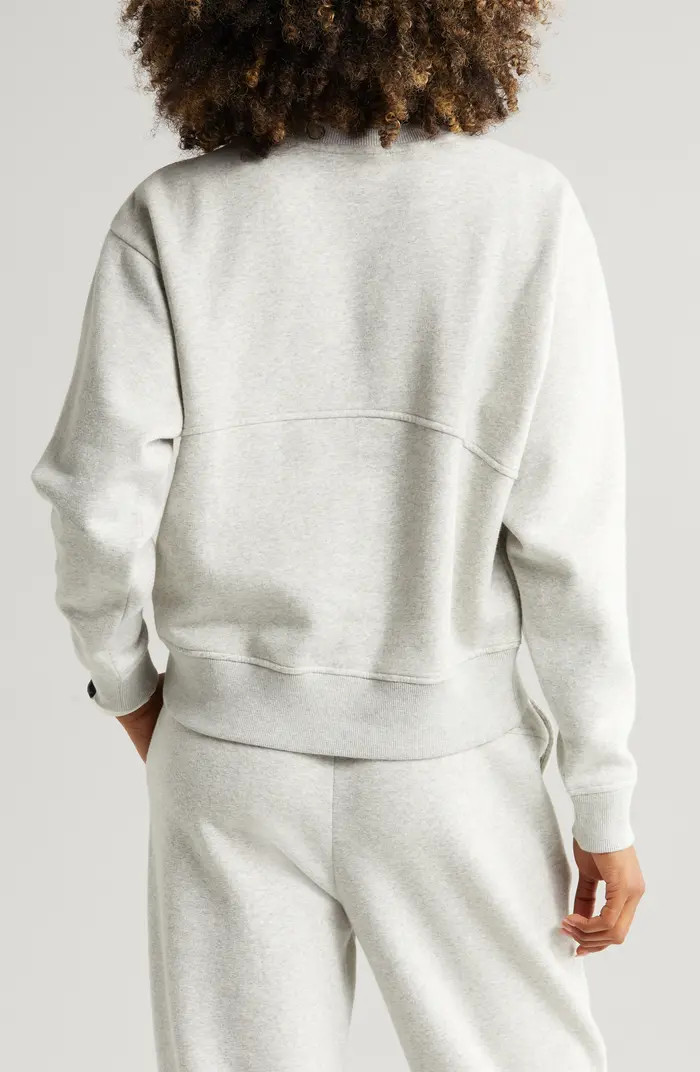 Zella Cloud Fleece Sweatshirt | Nordstrom | Nordstrom