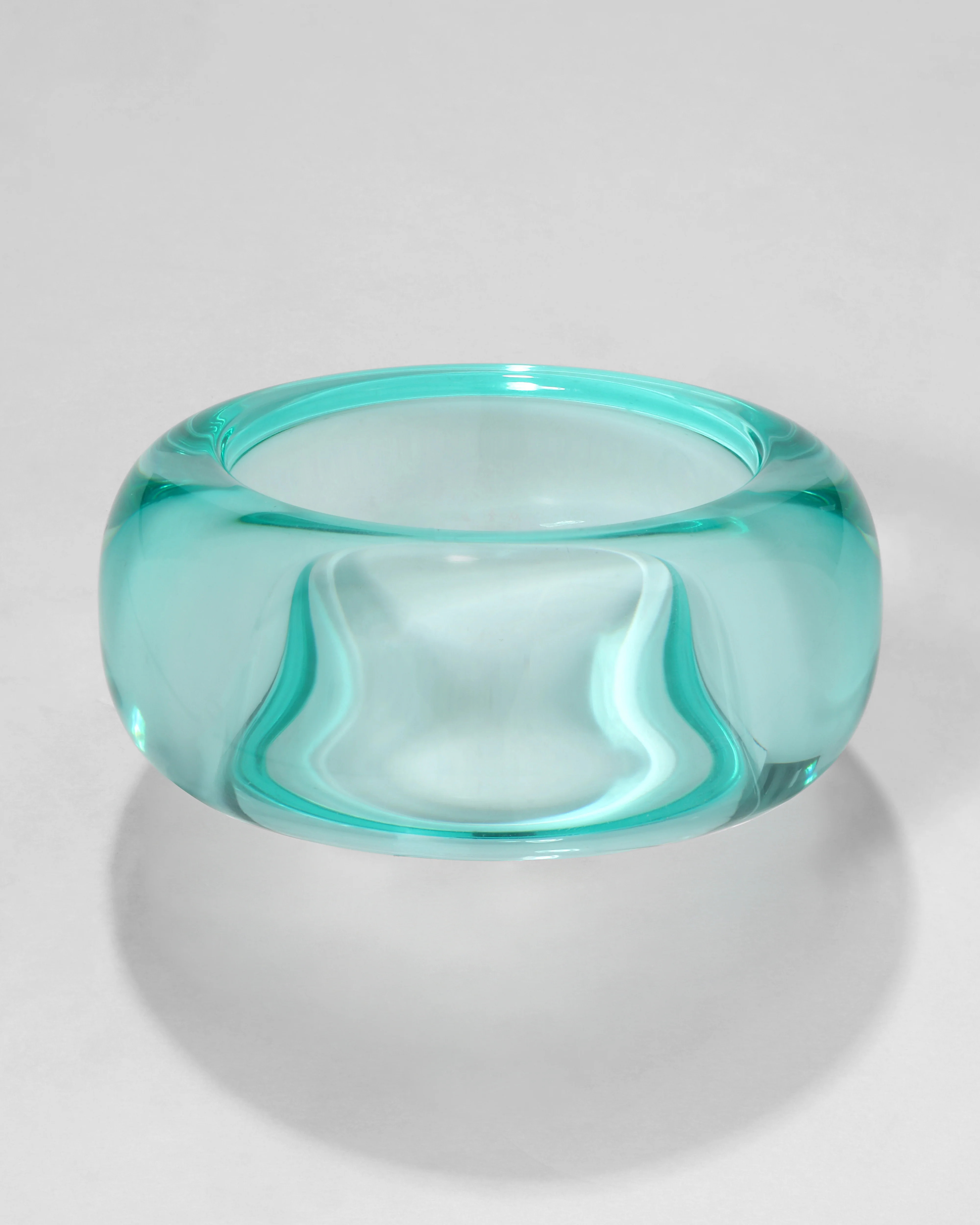 Bonbon Lucite Wide Bangle Bracelet- Horizon | Alexis Bittar