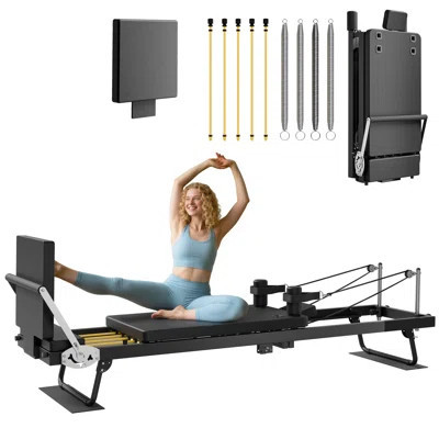 91.5" Foldable Pilates Reformer Machine | Wayfair North America