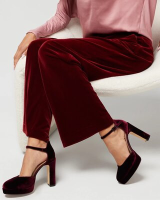 Port Velvet Platform Pump | White House Black Market