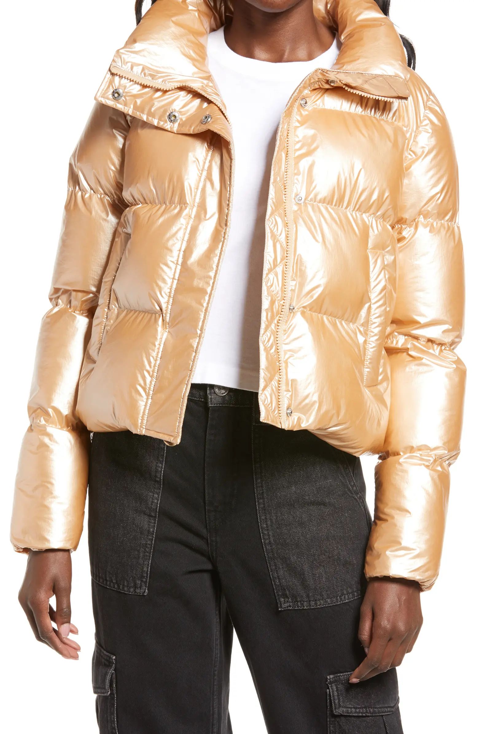 NOIZE Chevelle Crop Puffer Jacket | Nordstromrack | Nordstrom Rack