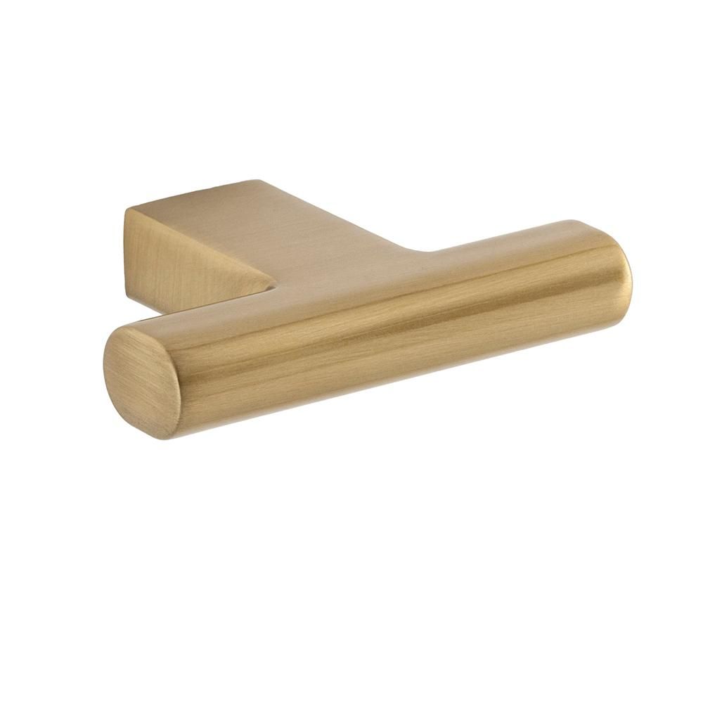 Sumner Street Home Hardware Vail 2 in. Satin Brass Cabinet Knob | The Home Depot