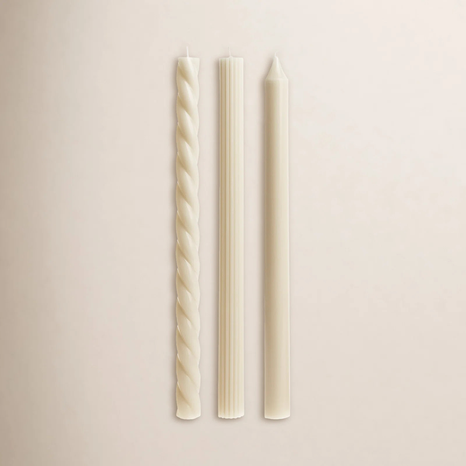 ILLUME Beautifully Done Unscented Taper Candle Set & Reviews | Joss & Main | Joss & Main