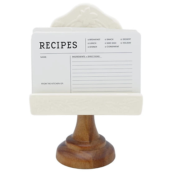 New!Red Shed  8.9 in. Ceramic Recipe Holder | Tractor Supply