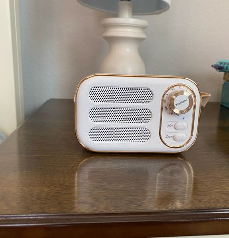 This little Bluetooth player is so cute. Looks like a retro radio 

#LTKhome #LTKfamily #LTKunder50