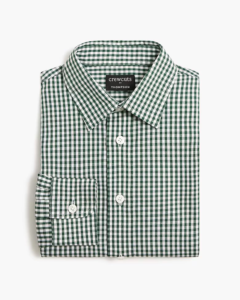 Boys' long-sleeve Thompson stretch shirt | J.Crew Factory