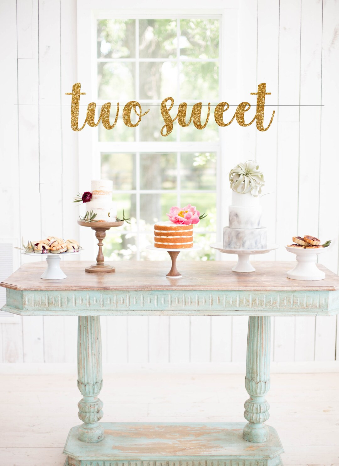 Two Sweet Year Banner Birthday Banner - Etsy | Etsy (US)