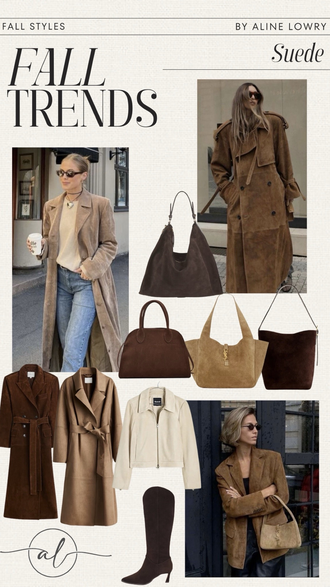 Fall trends: suede. suede coat, suede jacket, suede boots, suede bag 



#LTKStyleTip #LTKU #LTKSeasonal