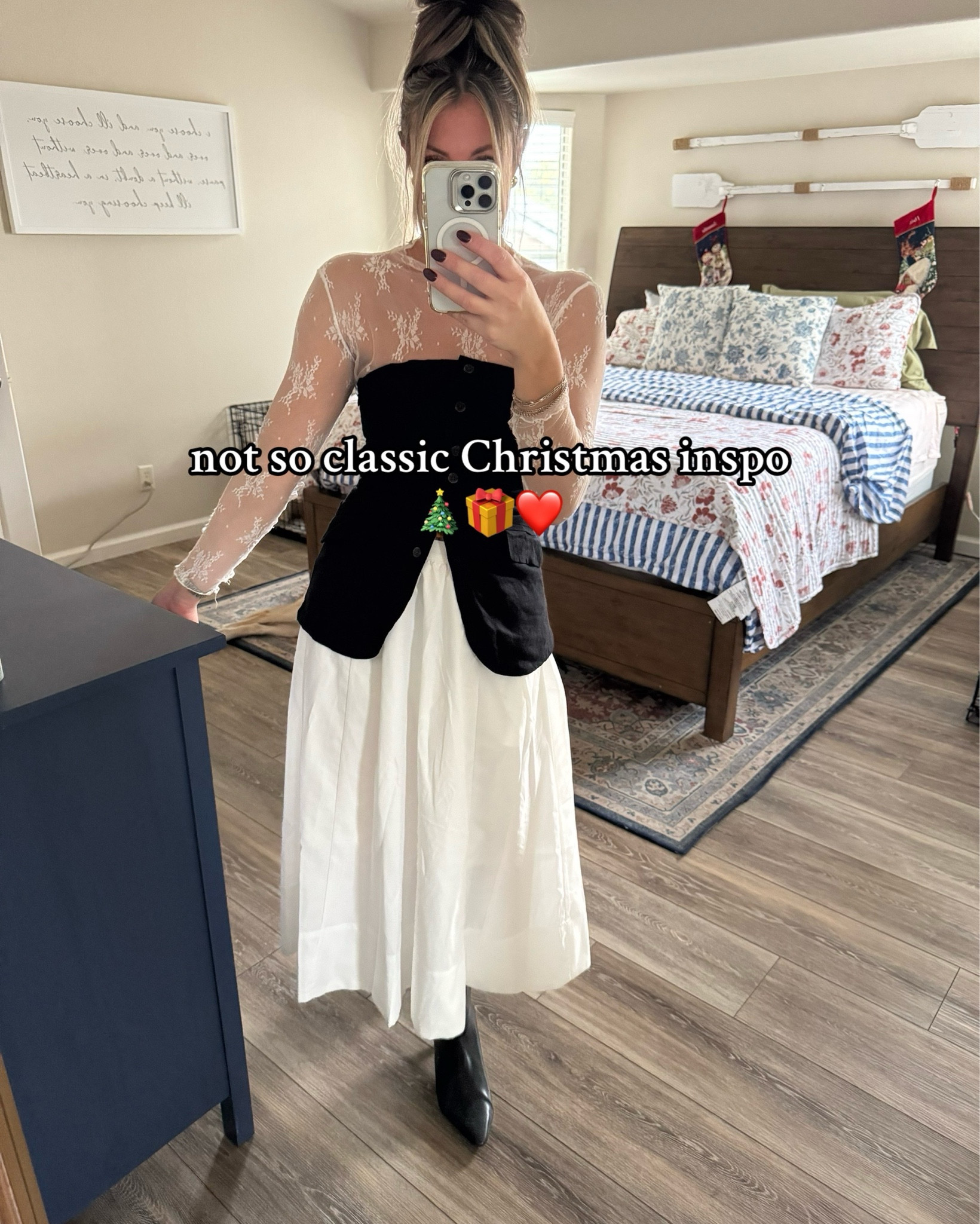 Holiday outfit inspo 🎄🖤🎁 
Linked everything I could — and added similar style to the ones that are sold out! 👍🏼 


#LTKHoliday #LTKootd #LTKSaleAlert