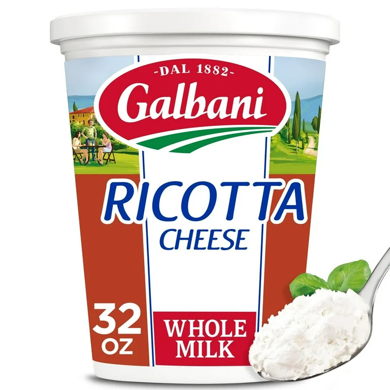 Galbani Whole Milk Ricotta Cheese, 32 oz (Refrigerated) | Walmart (US)