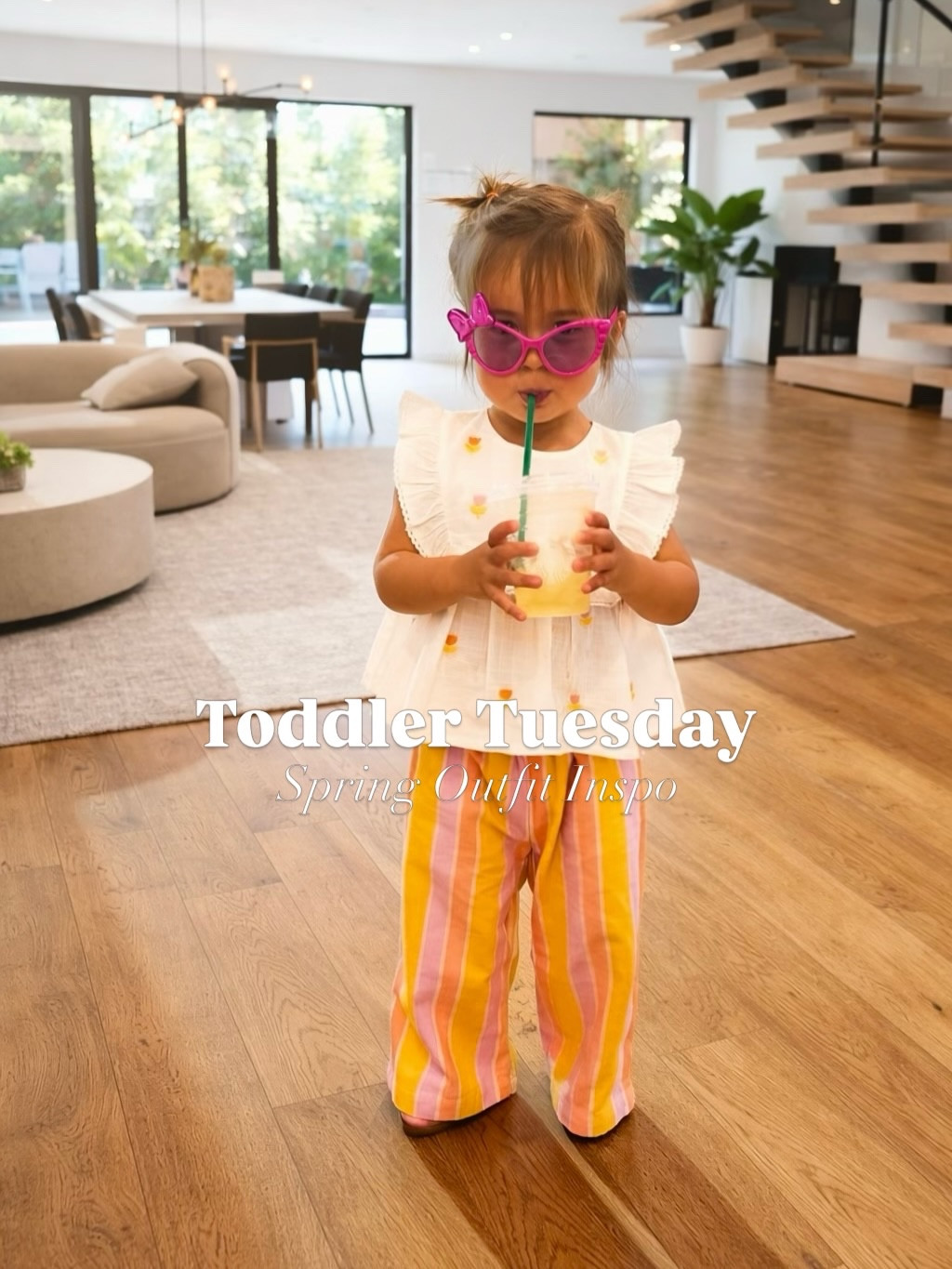 Toddler Tuesday ✨ Say TODDLER below and I’ll send you Harlow’s latest toddler girl fashion finds! 

The first photo has me dyinggggg! 🤣 This false spring weather has us so excited for spring fashion!! Obsessed with these new striped pants sets and polka dot jeans!

#toddlergirlfashion #toddlergirlstyle #toddleroutfit #toddlermomlife
