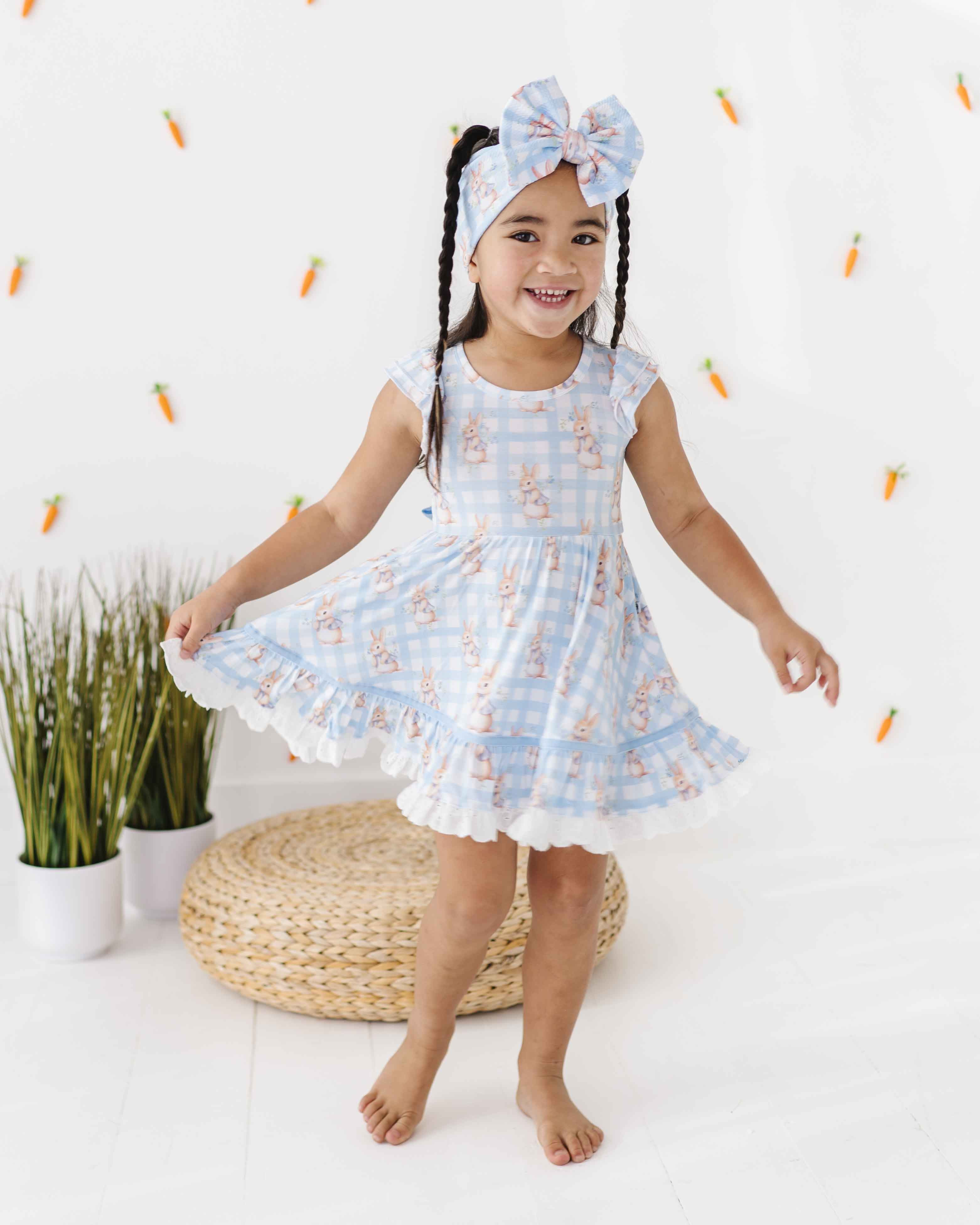 Cottontail Cutie Party Dress & Shorts Set | Bums & Roses