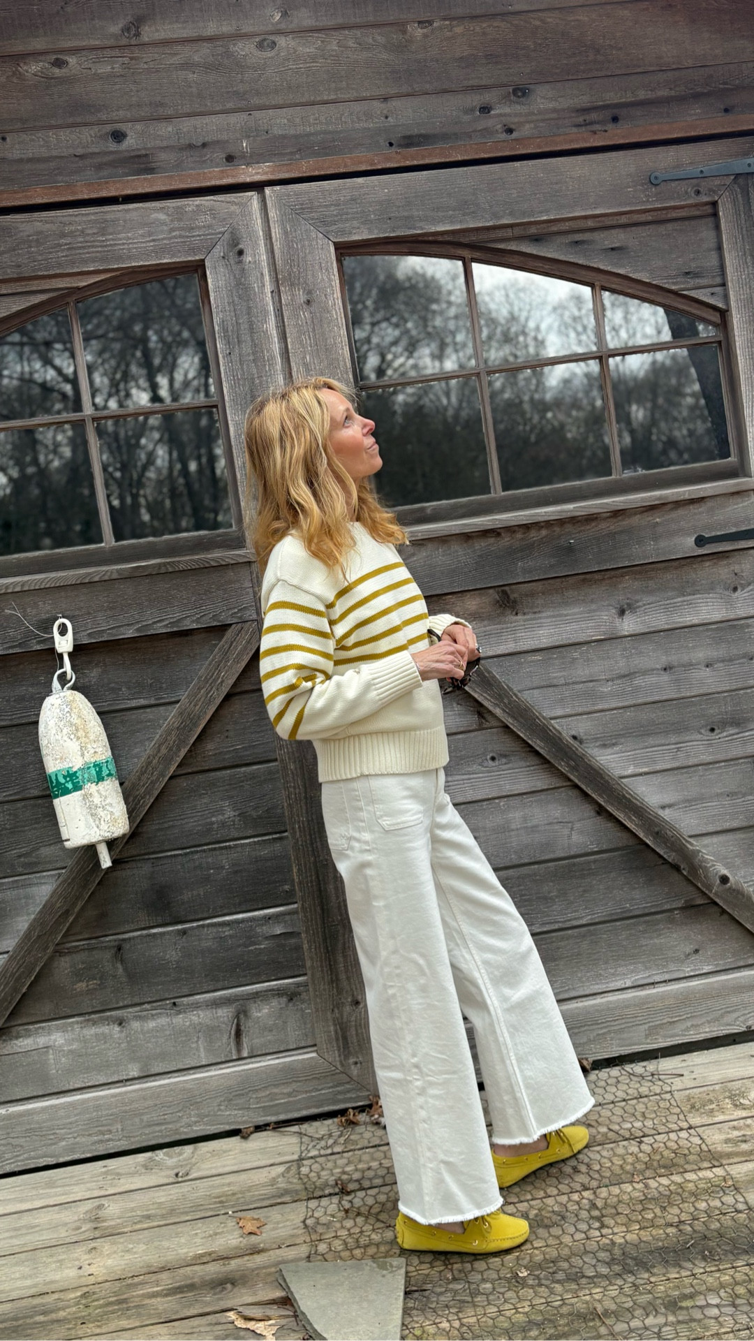 Chartreuse stripes

#LTKgrwm #LTKootd #LTKdayinmylife