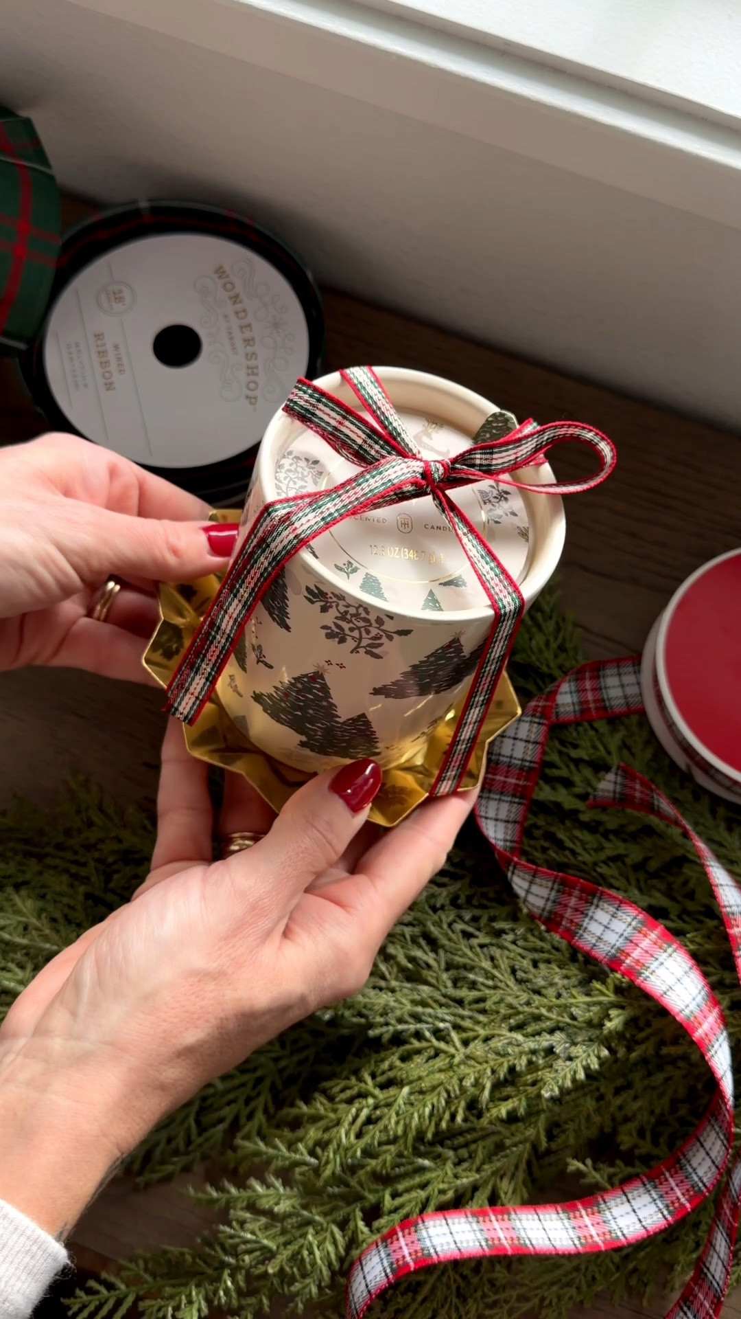 
😍🕯️ This 4 pack of gold coasters makes such a cute candle tray and the best part, it’s 4 for $10! 

The candle smells like apple heaven, but y here are other scents + designs too! Easiest (and cutest) gift for $12!

#holidaygift #holidaygifting #giftidea #giftunder15  #holidaygiftideas

#LTKHoliday #LTKGiftGuide #LTKFindsUnder50