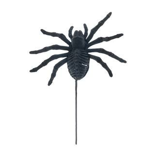 Flocked Giant Black Spider Pick by Ashland® | Michaels | Michaels Stores