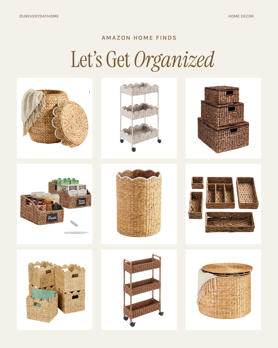Let's get organized before school starts! 

Amazon home  

 #LTKHome
