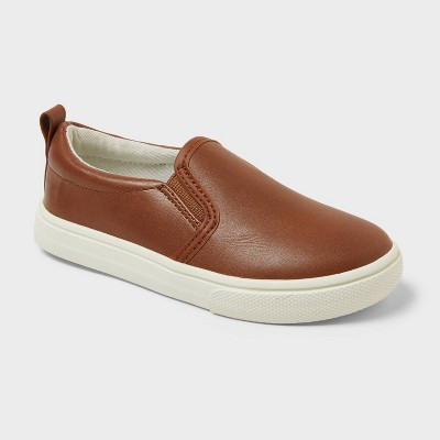 Toddler Seth Slip On Sneakers - Cat & Jack™ Cognac 12T | Target