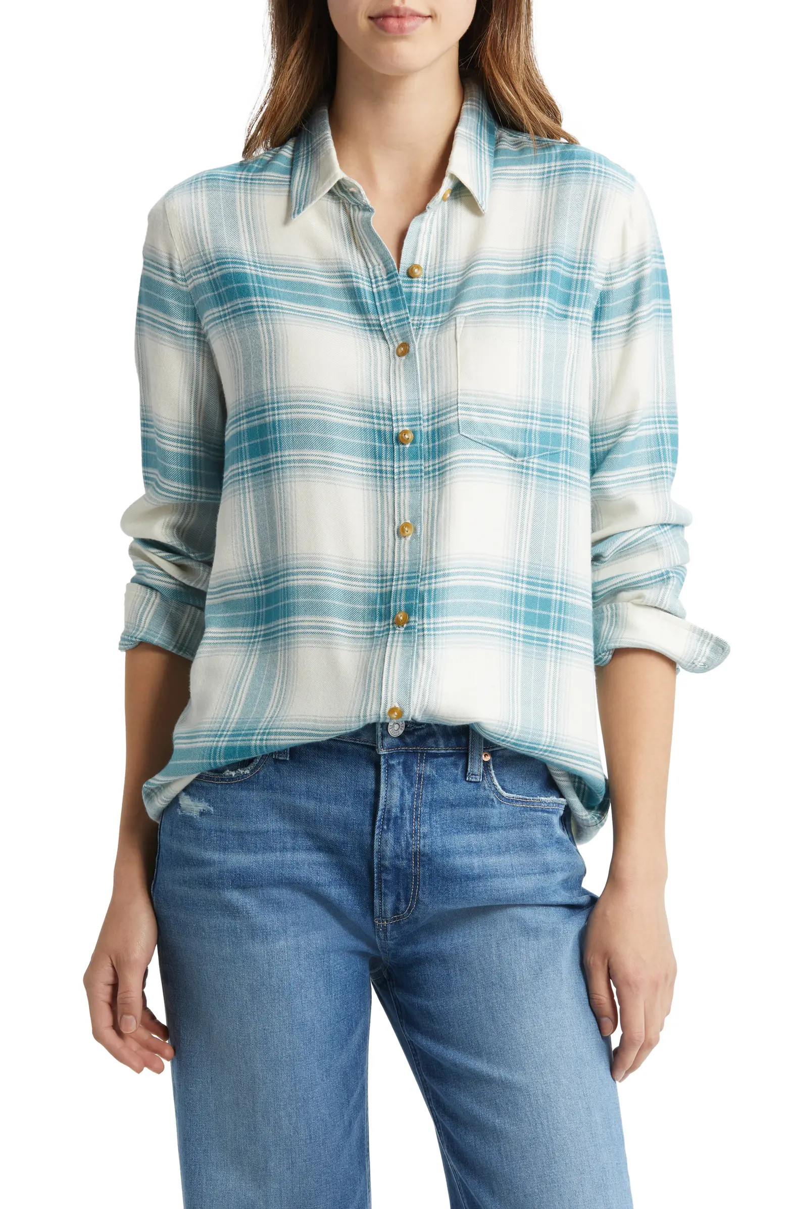 Plaid Button-Up Shirt | Nordstrom
