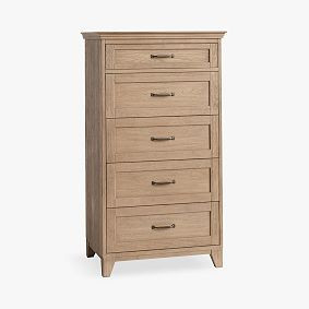 Hampton Seadrift 5-Drawer Tall Dresser (28w x 19d") | Pottery Barn Teen