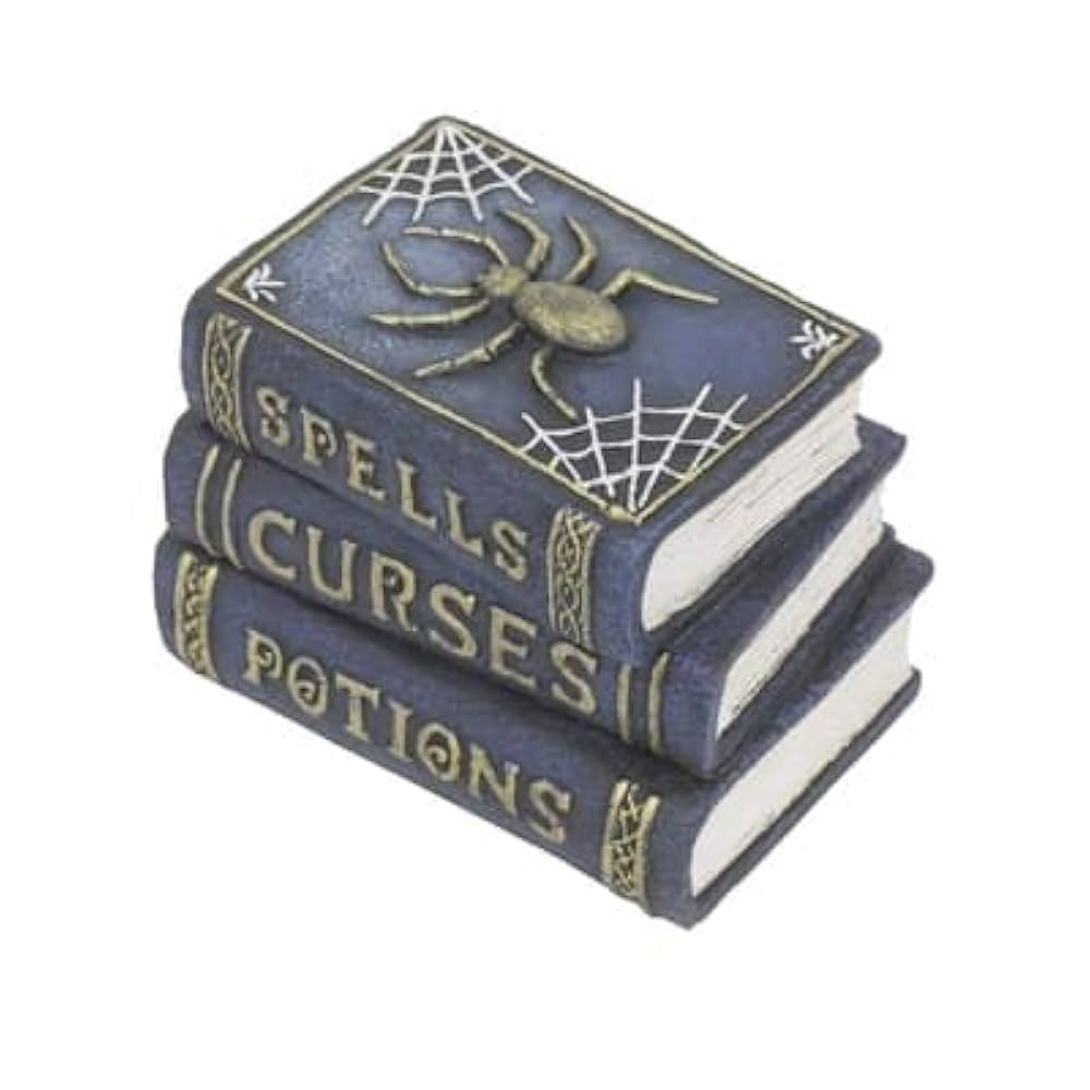 Ashland 7" Book Stack with Spider Tabletop Décor Halloween Home Decor | Amazon (US)