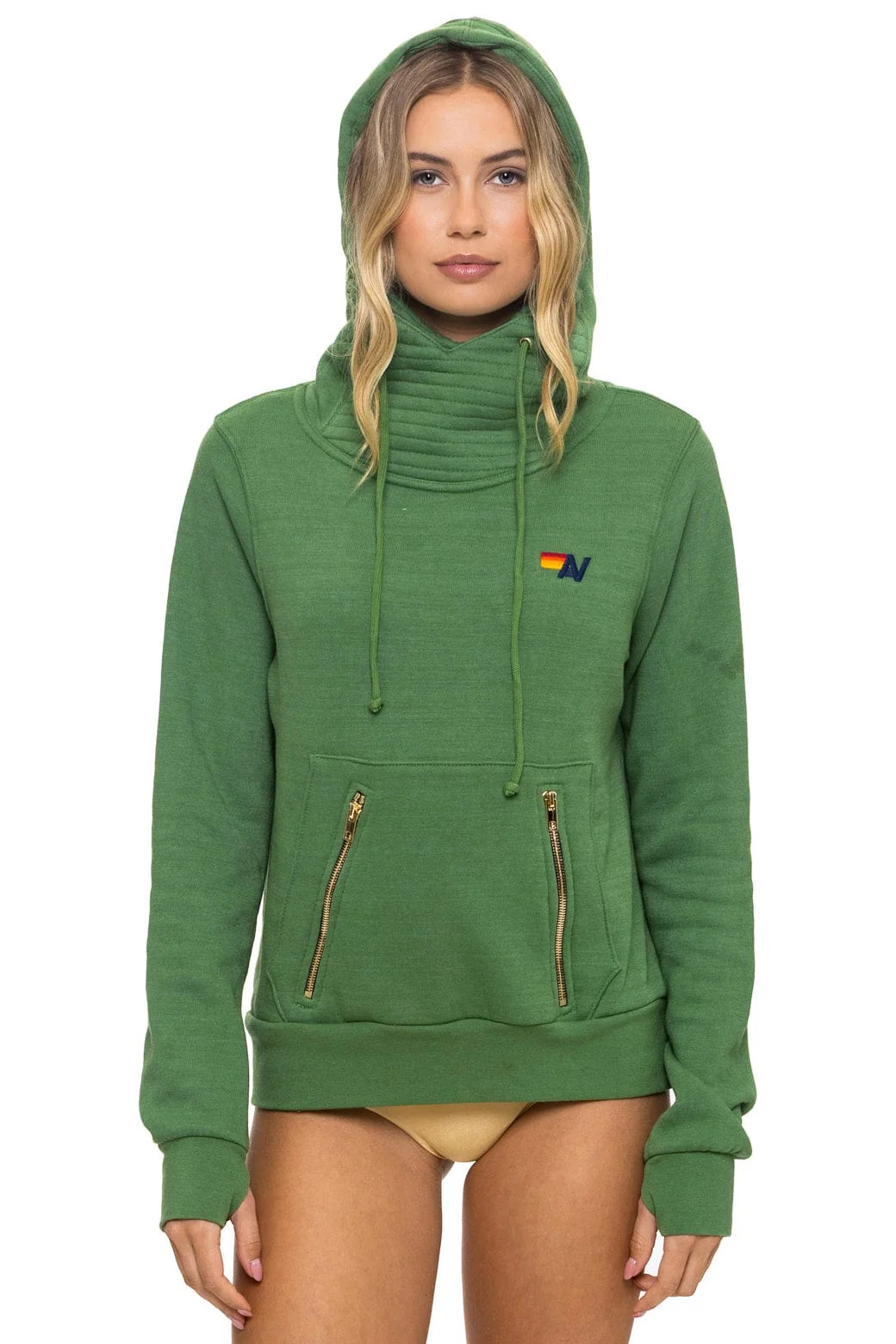 NINJA PULLOVER HOODIE - PALM | Aviator Nation