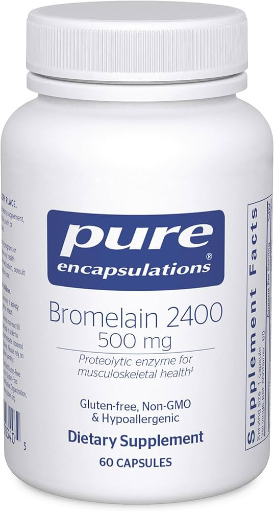 Pure Encapsulations Bromelain 2400 500 mg - for Digestive Support & Musculoskeletal Health - Supp... | Amazon (US)