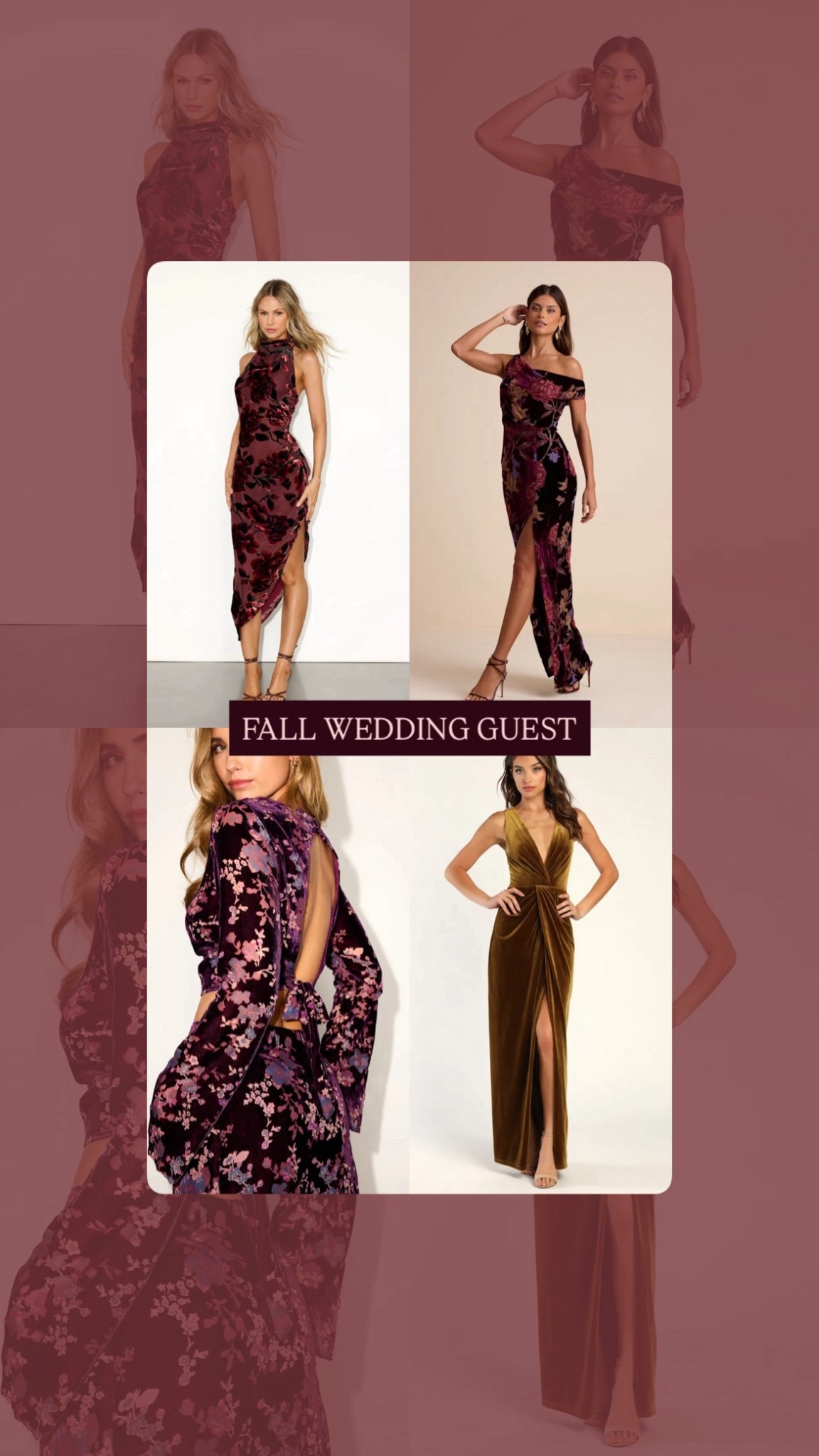 Fall Wedding Guest Dresses

#LTKOver40 #LTKWedding #LTKSeasonal