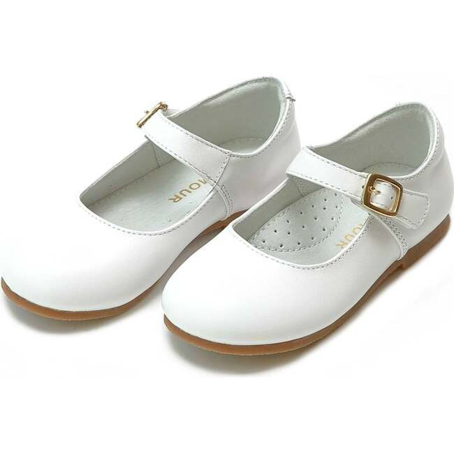 Rebecca Special Occasion Flat, White | Maisonette