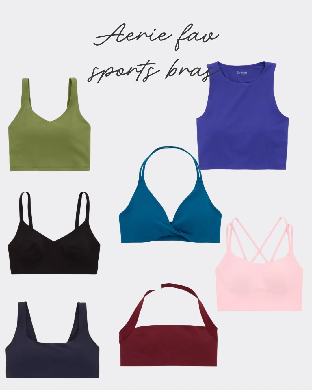 Aerie sports bras - size large

#LTKSaleAlert #LTKMidsize #LTKActive