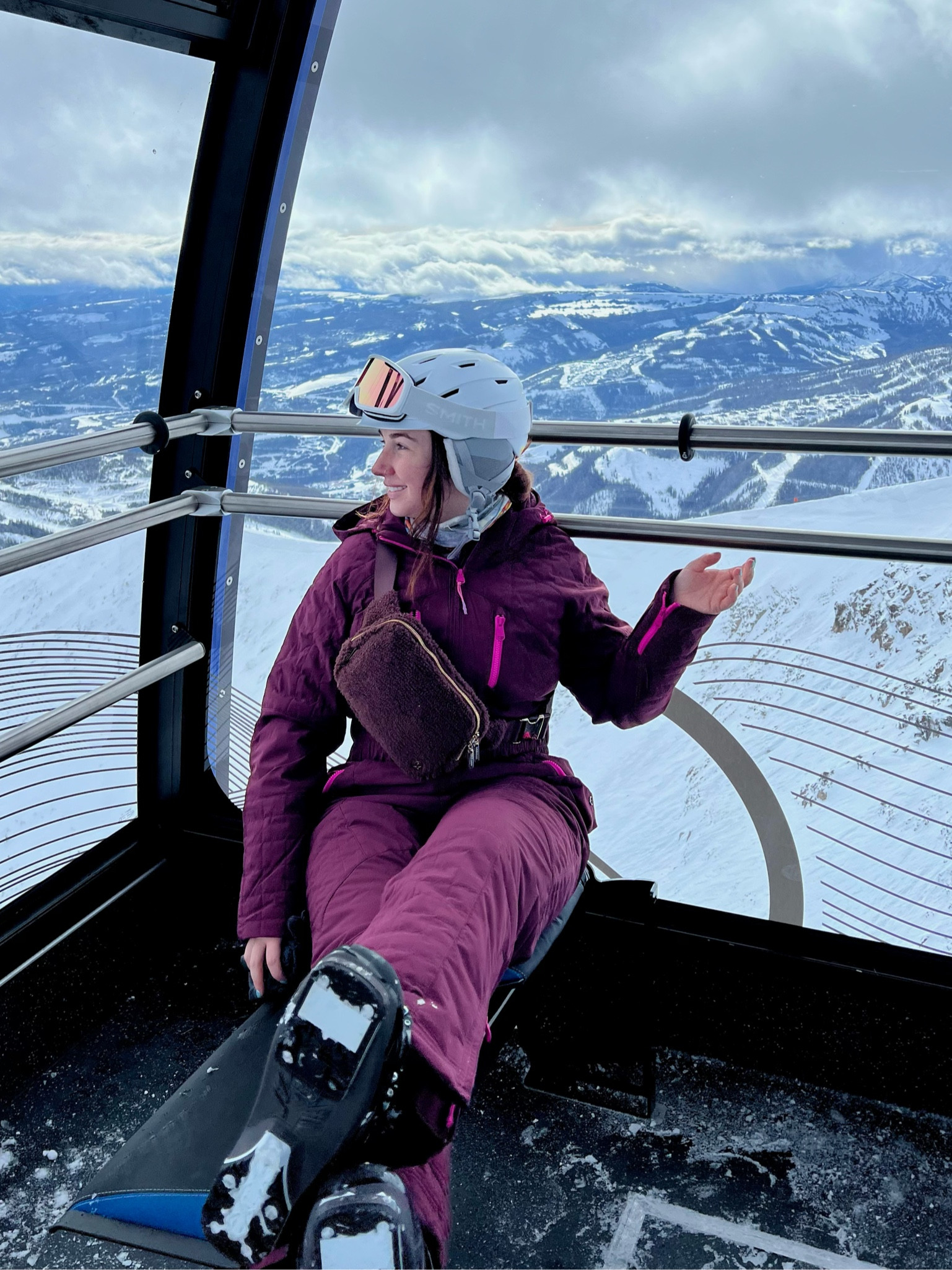 Wearing the most comfortable ski suit from free people! I’m in a large and there was room for layers but not too big at the same time. 

Ski suit, ski outfit, ski, free people 

#LTKstyletip #LTKSeasonal #LTKtravel