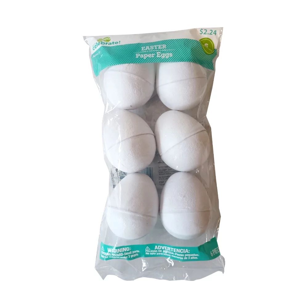 Way to Celebrate Paper White Egg!Special Part of Easter Egg Made of Paper! | Walmart (US)