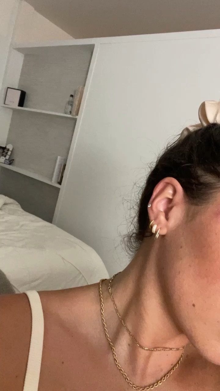 Everyday dainty gold earrings 
Cartilage studs, hoop earrings

#LTKunder50 #LTKFind #LTKstyletip