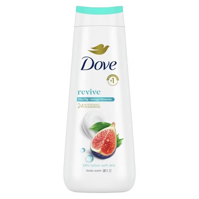 Dove Body Wash Reviving Blue Fig & Orange Blossom, 20 oz | Target