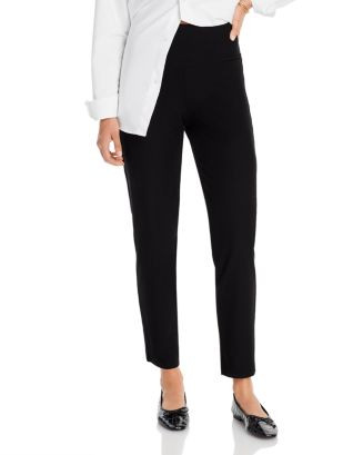 Eileen Fisher High Waist Slim Fit Pants   | Bloomingdale's Women | Bloomingdale's (US)