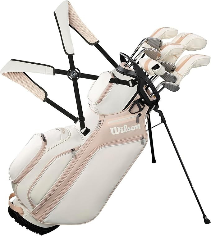 Wilson Women's Aurora Complete Golf Set with Stand Bag- Right Hand, Standard | Amazon (US)