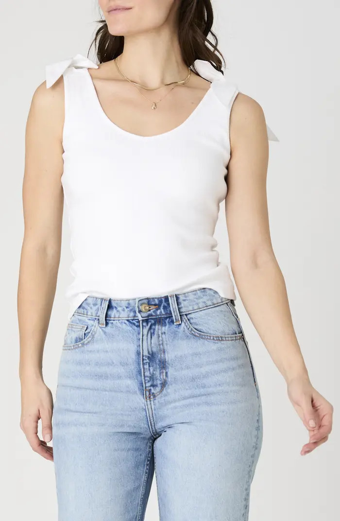 French Connection Shoulder Bow Tank Top | Nordstromrack | Nordstrom Rack