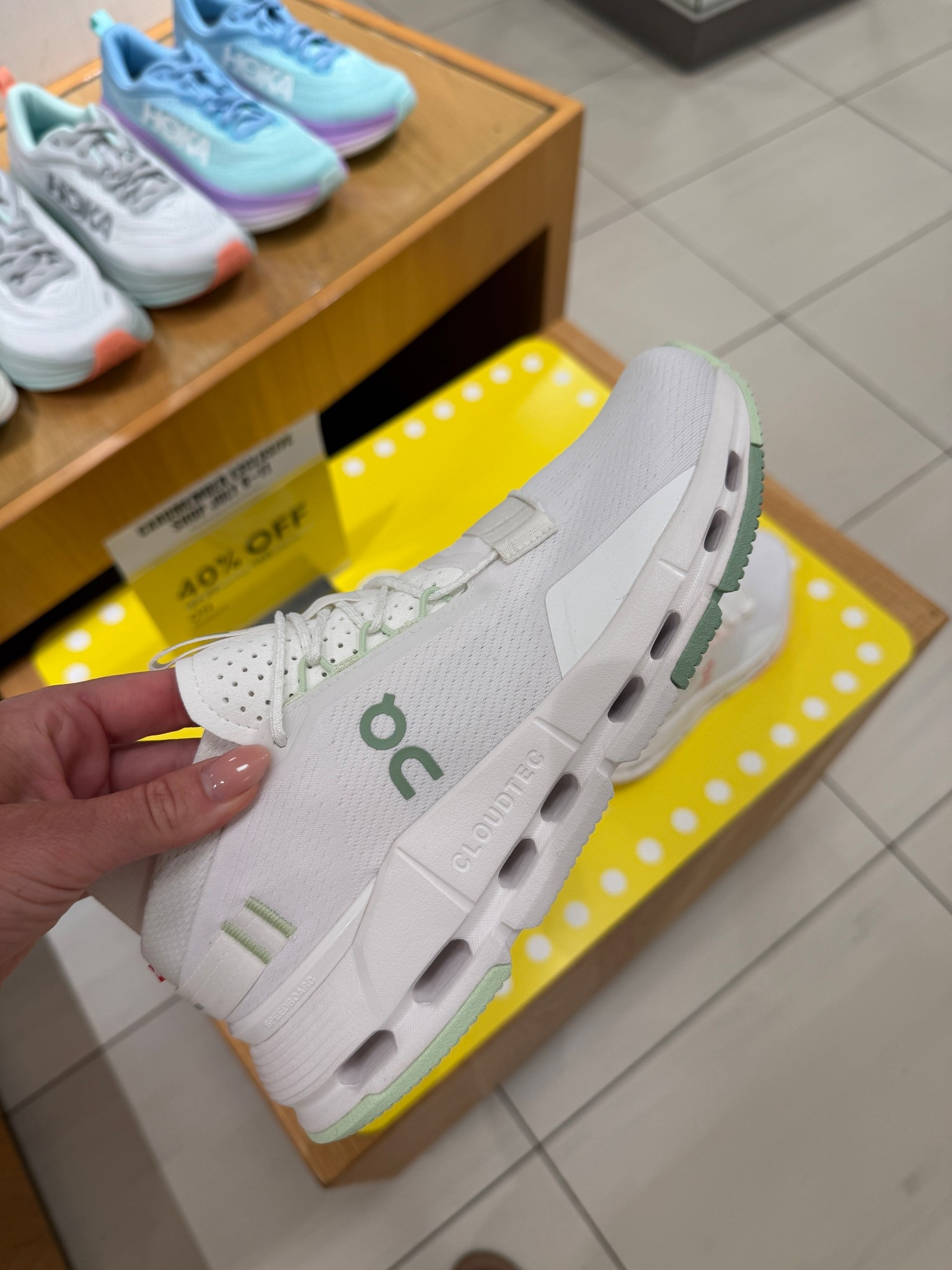 NSale - looooove these on clouds & this green detail!! 

Best walking sneaker, workout sneaker, gym sneaker, sneaker sale, white sneaker

#LTKSaleAlert #LTKShoeCrush