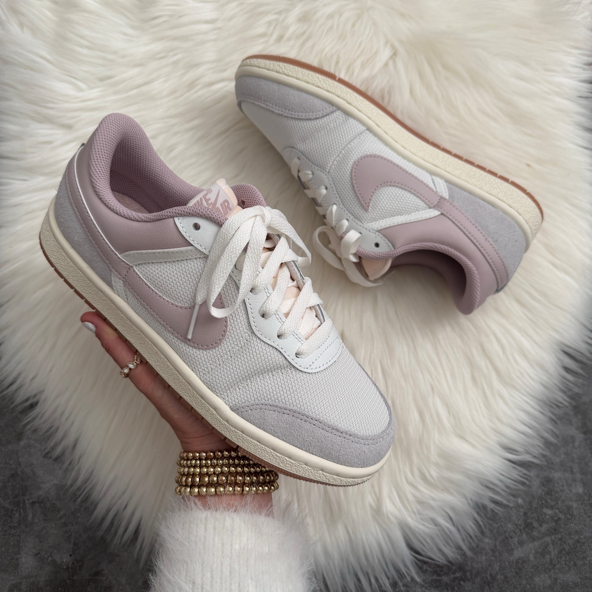 Woman’s Air Jordan Skyline Low sneakers. Comes in 3 colors, runs true to size.