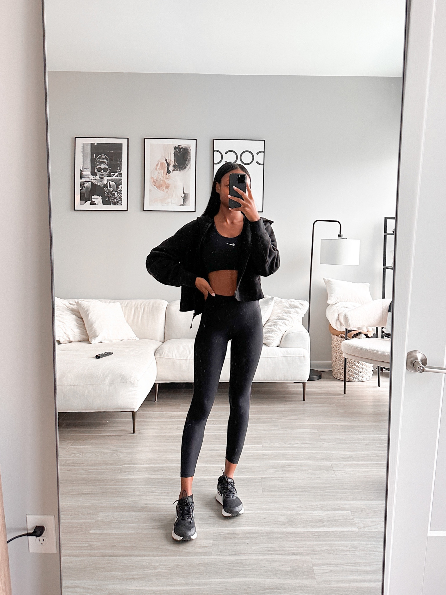 Going to the gym and running errands today! Jacket and leggings are  lululemon! Sports bra is Nike! 

#LTKstyletip #LTKSeasonal #LTKfit