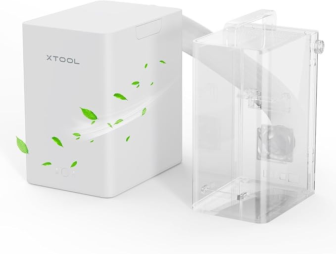 xTool F1 Desktop Smoke Air Purifier, Fume Extractor with 3-layer filtration, Hepa Portable for xT... | Amazon (US)