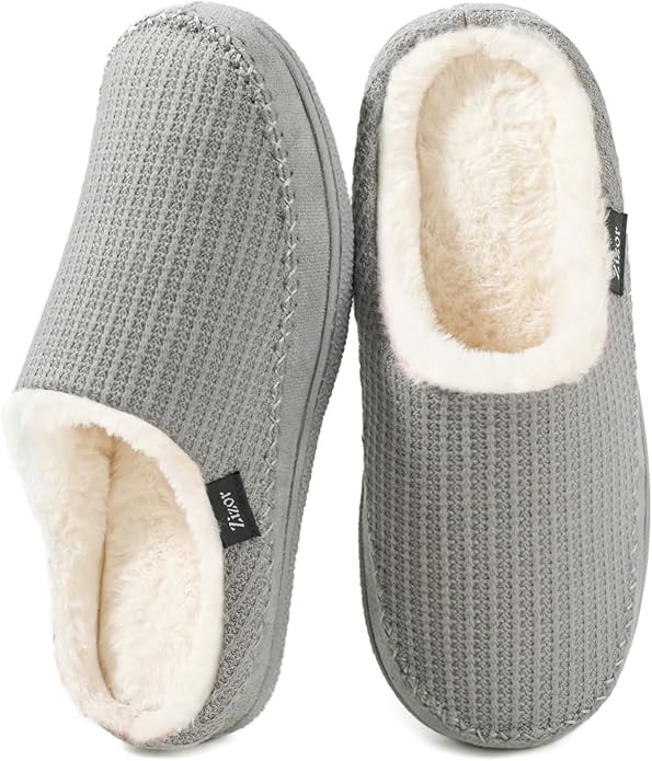 Zizor Women's Moselle Memory Foam Moccasin Clog Slippers | Amazon (US)