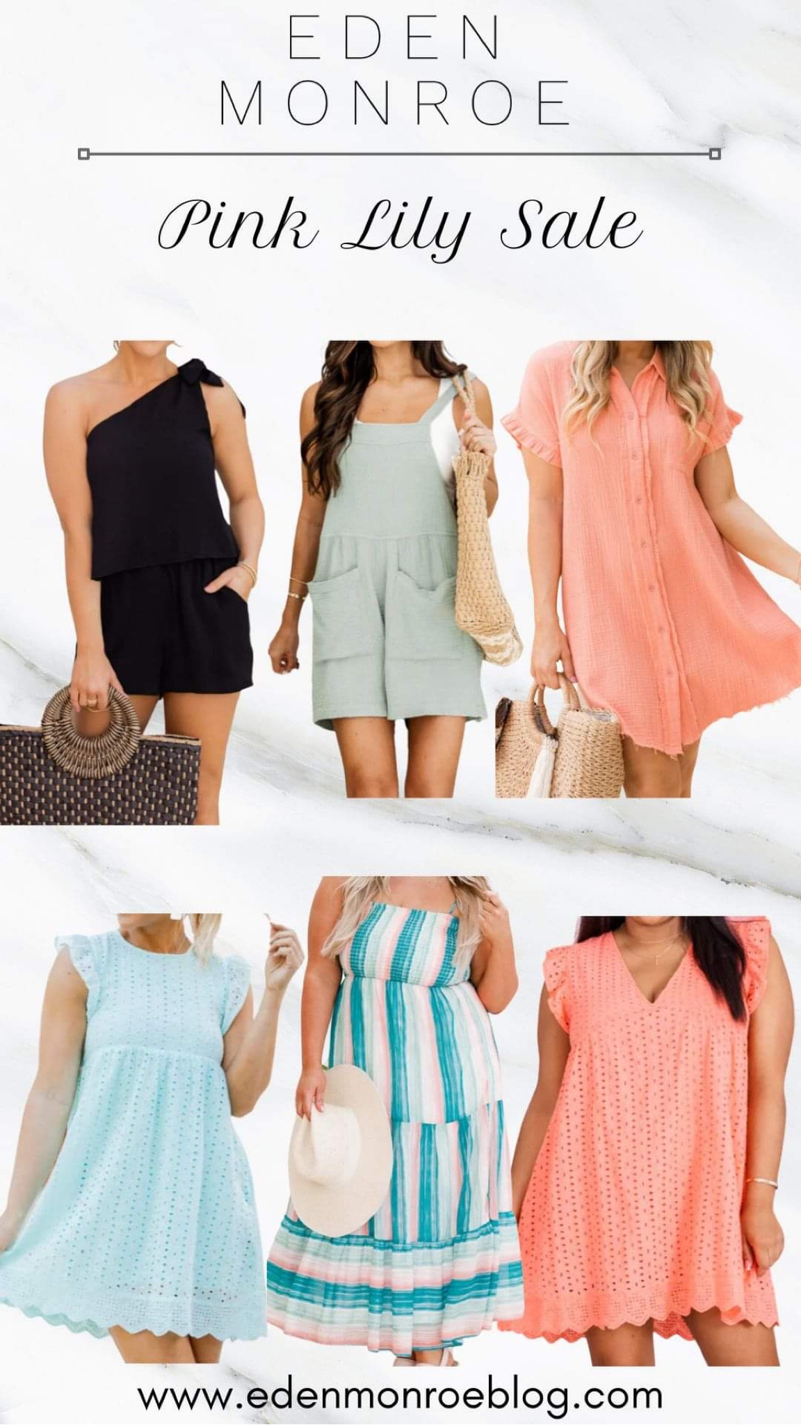 Pink lily sale!

Romper, maxi dress, midi dress, spring dress, summer dress, spring outfits, summer outfits, casual dress, vacation outfits, travel outfit, beachwear, resort wear, cover up, eyelet dress, eyelet, coral, midsize, plus size, Easter, wedding guest, easter dress

#LTKtravel #LTKwedding #LTKSale