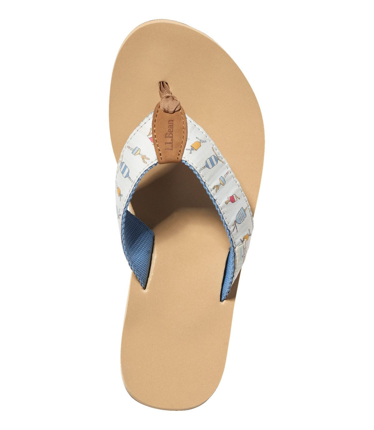 Women's Maine Isle Flip-Flops, Woven Sara Fitz | L.L. Bean