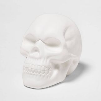 Solid White Halloween Crafting Skull - Hyde & EEK! Boutique™ | Target