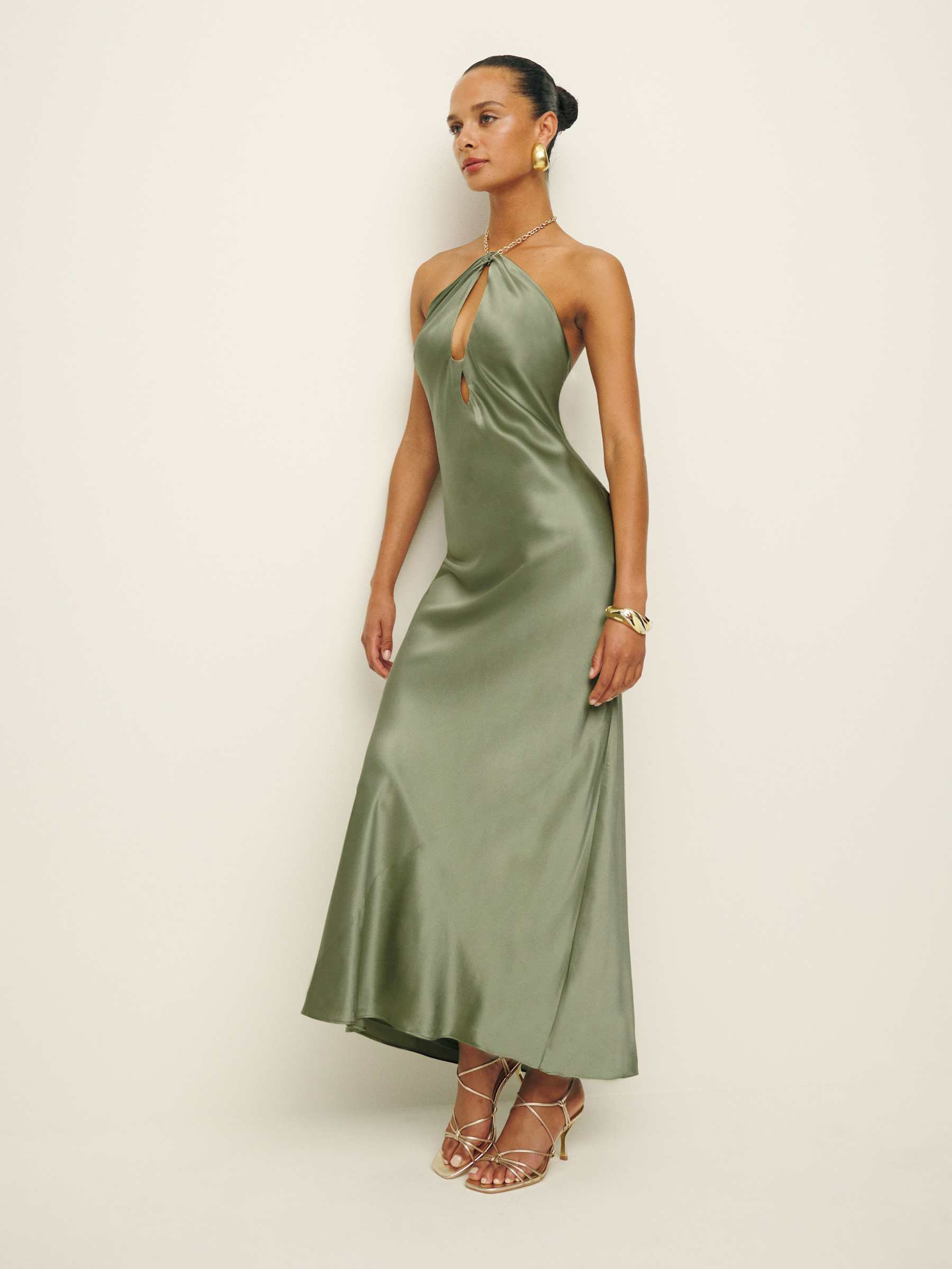Yesenia Silk Dress | Reformation (Global)