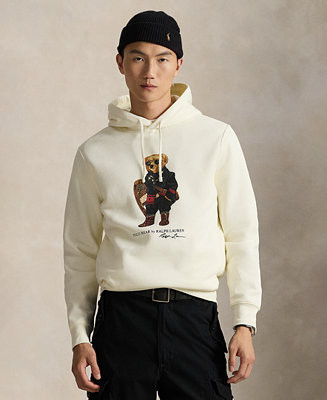 Men's Bear Long-Sleeve Fleece Hoodie | Macy's