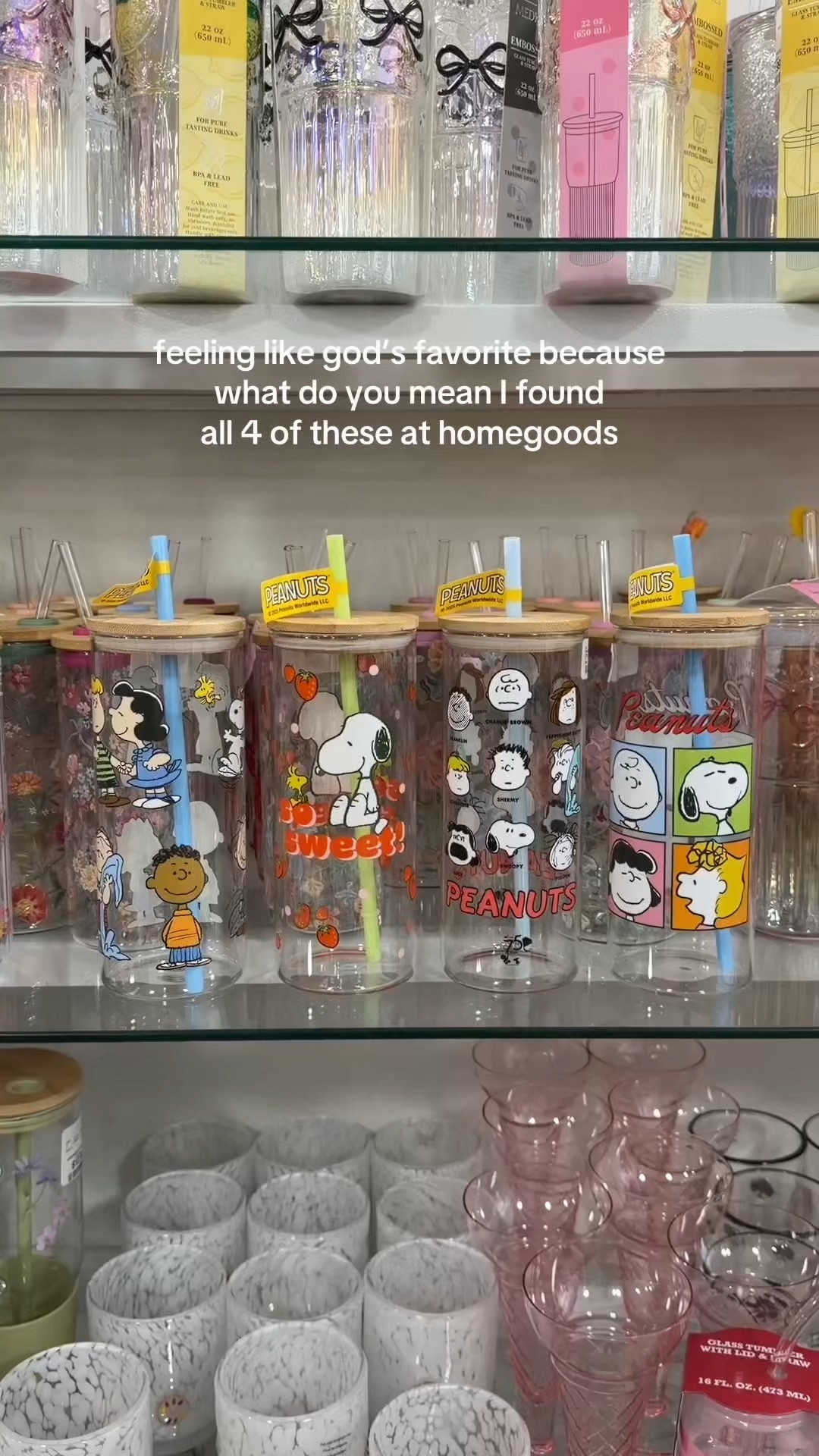 Snoopy glass tumblers!! 🥰 Linking options to Amazon, Walmart, and Kohl’s in case one of them is sold out!

#snoopy #tumbler #waterbottle #amazon #walmart #kohls #walmartstyle #home #kitchen #morningroutine #kitchendecor #diningtable #diningroom #livingroom #travel

#LTKmorningroutine #LTKHome #LTKTravel